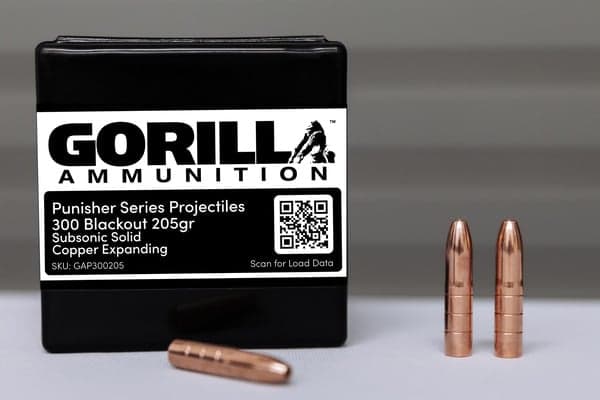 Gorilla Ammunition 205gr Subsonic