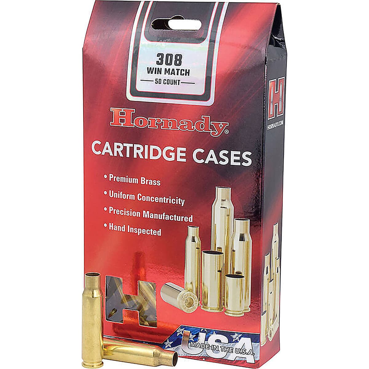 Hornady .308 Winchester Brass, 100 ct product image