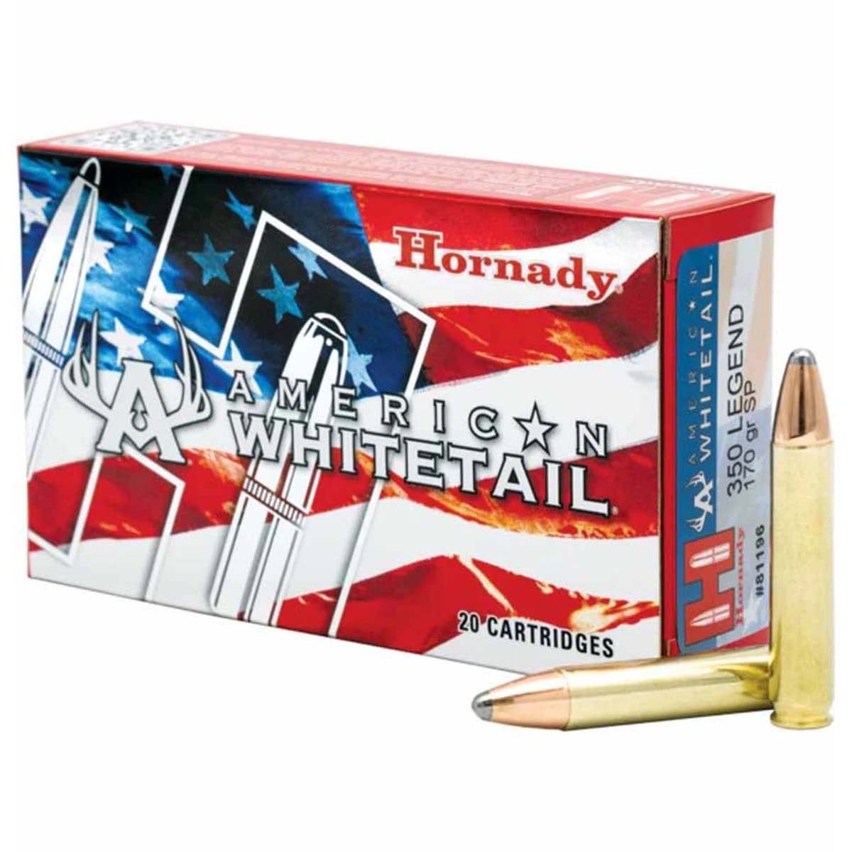 Hornady American Whitetail 170gr InterLock .350 Legend
