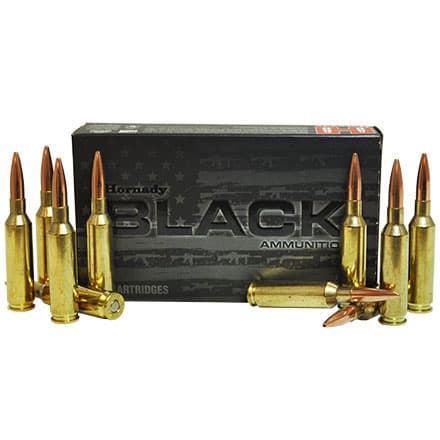 Hornady BLACK 5.56 NATO 62gr FMJ