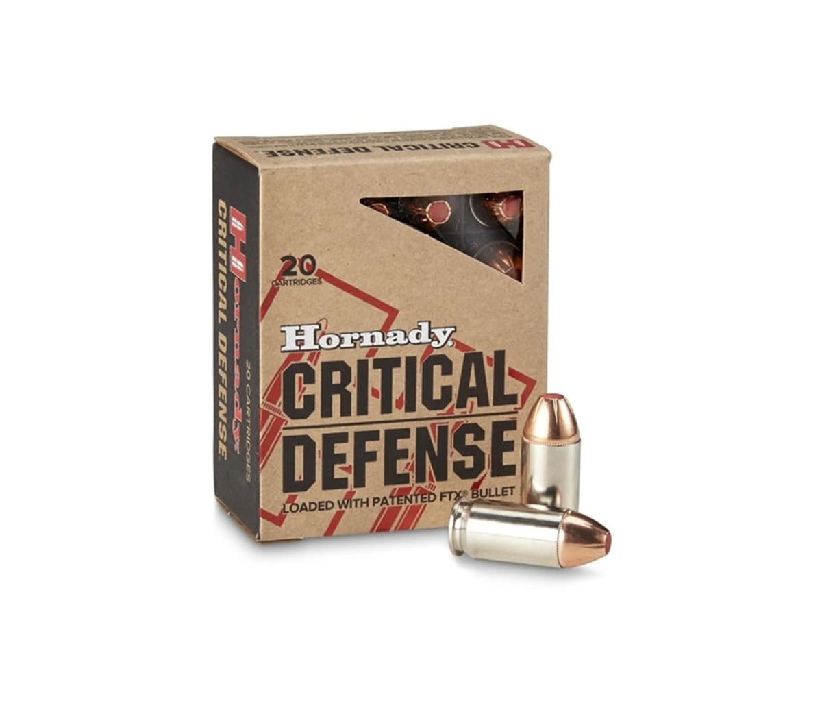 Hornady Critical Defense 45 Auto 185gr FTX