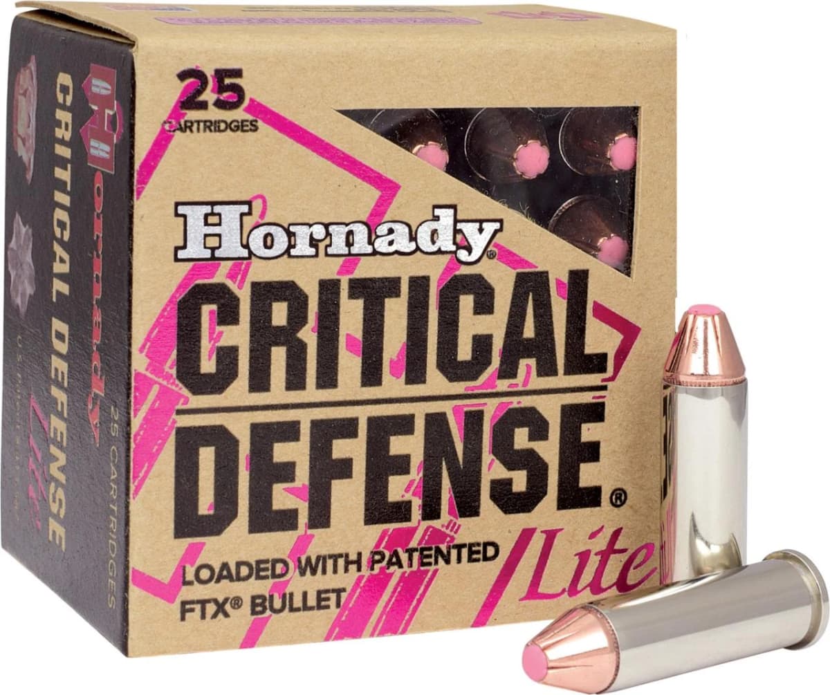 Hornady Critical Defense Lite 38 Special 90gr FTX product image