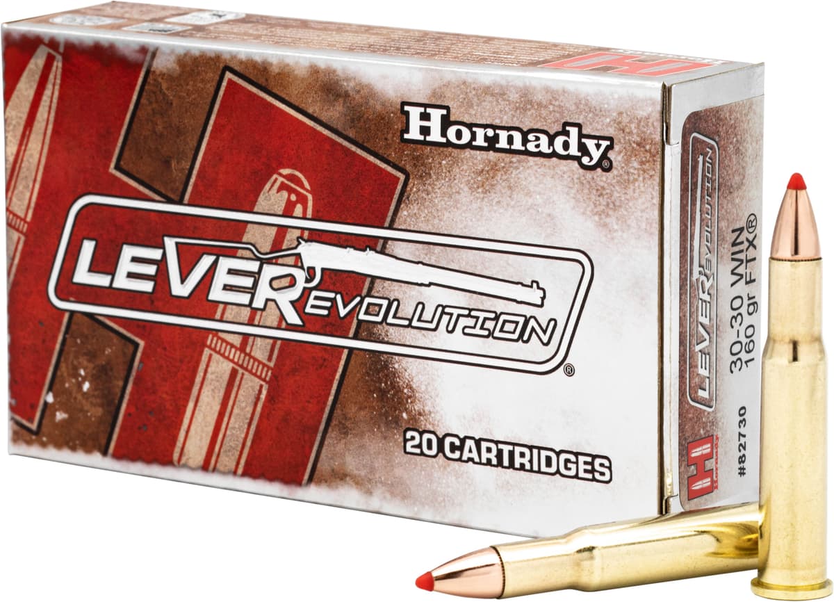 Hornady LEVERevolution 160gr FTX .30-30 Win