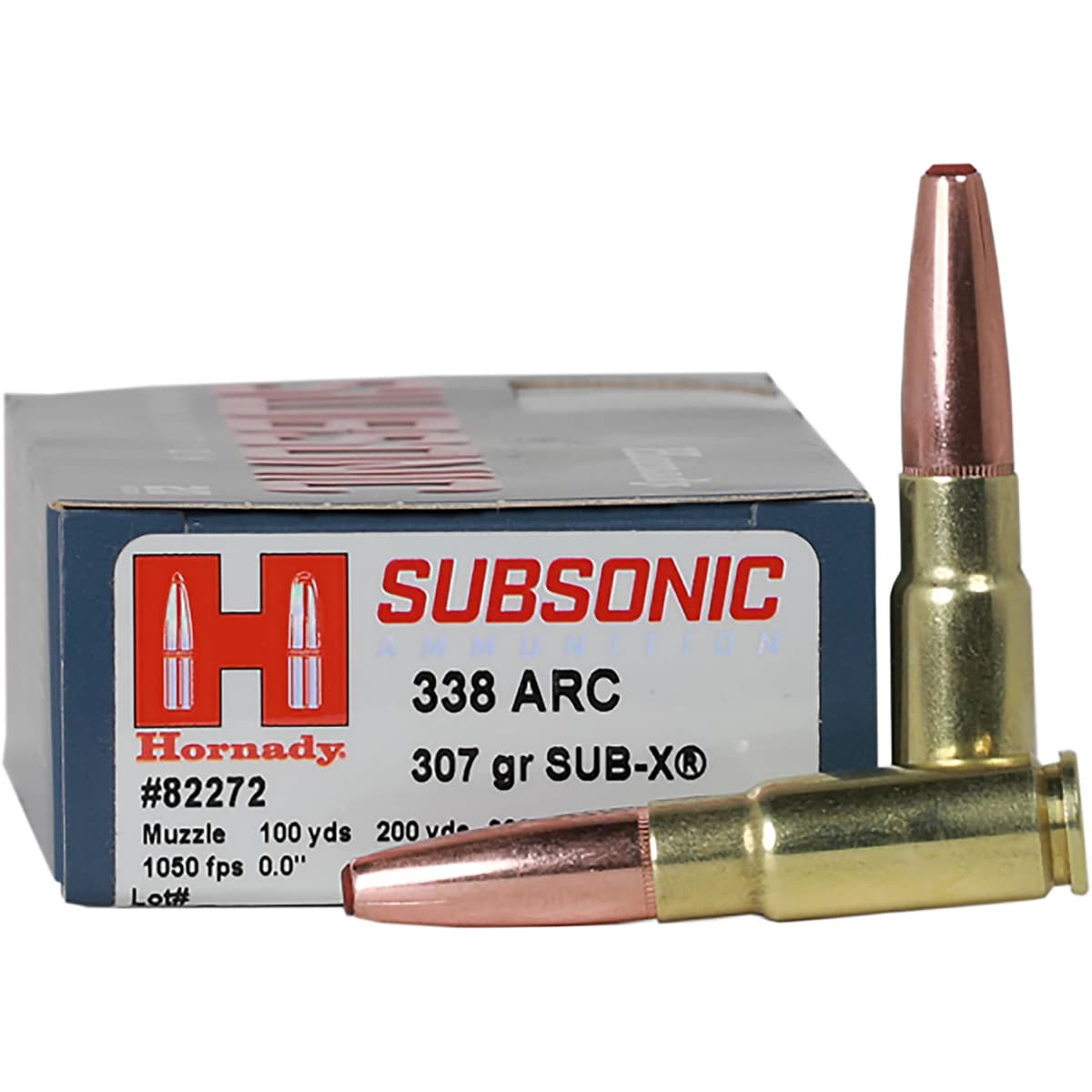 Hornady Subsonic 307gr Sub-X .338 ARC