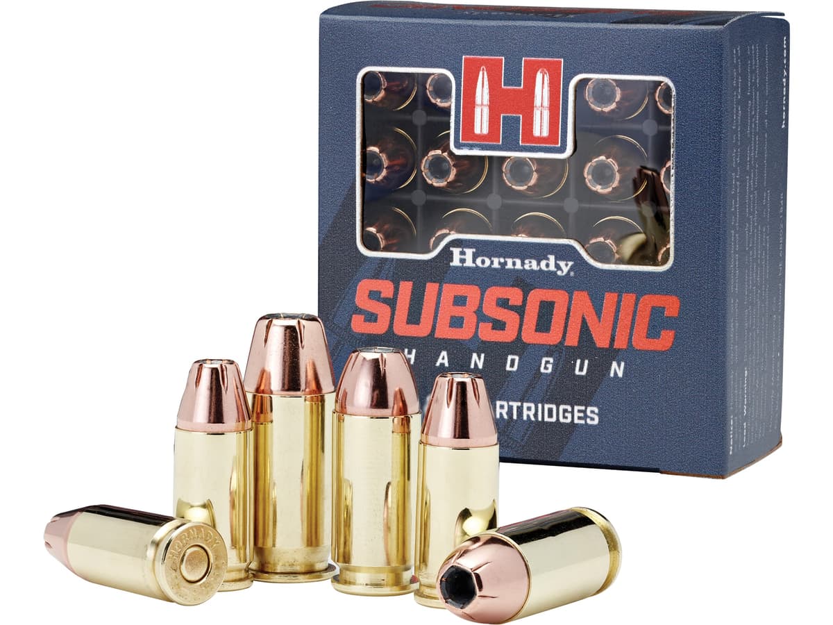 Hornady Subsonic 45 Auto 230gr XTP
