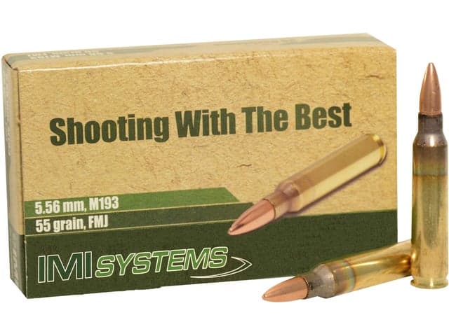 IMI 5.56 NATO M193 55gr FMJ