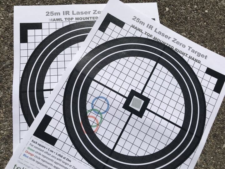 Telluric Group IR Laser Zero Target