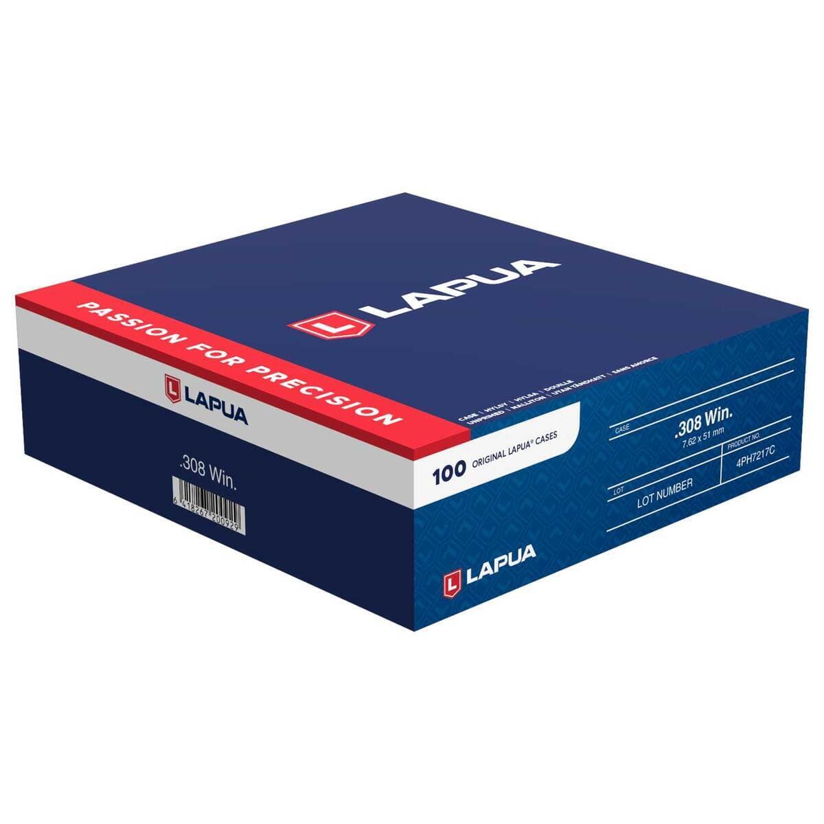 Lapua .308 Winchester Brass, Large Rifle Primer, 100 ct product image