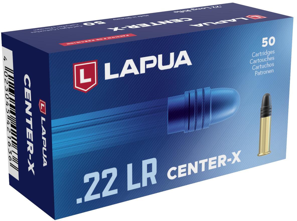 Lapua Center-X .22 LR 40gr LRN