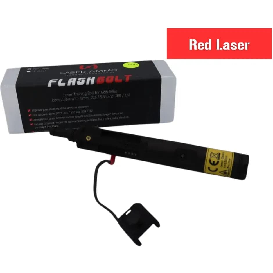 Laser Ammo AR Flash Bolt (Red Laser)