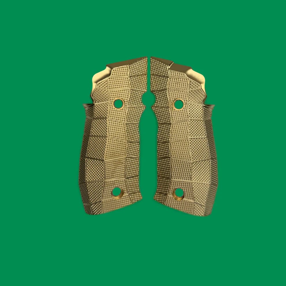 LOK GridLOK Brass Grips (P226X)