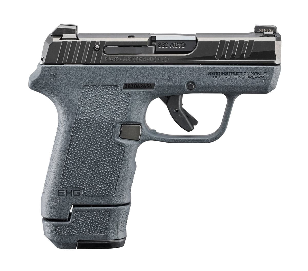 EHG RG380 Grip (Ruger LCP MAX Manual Safety) product image