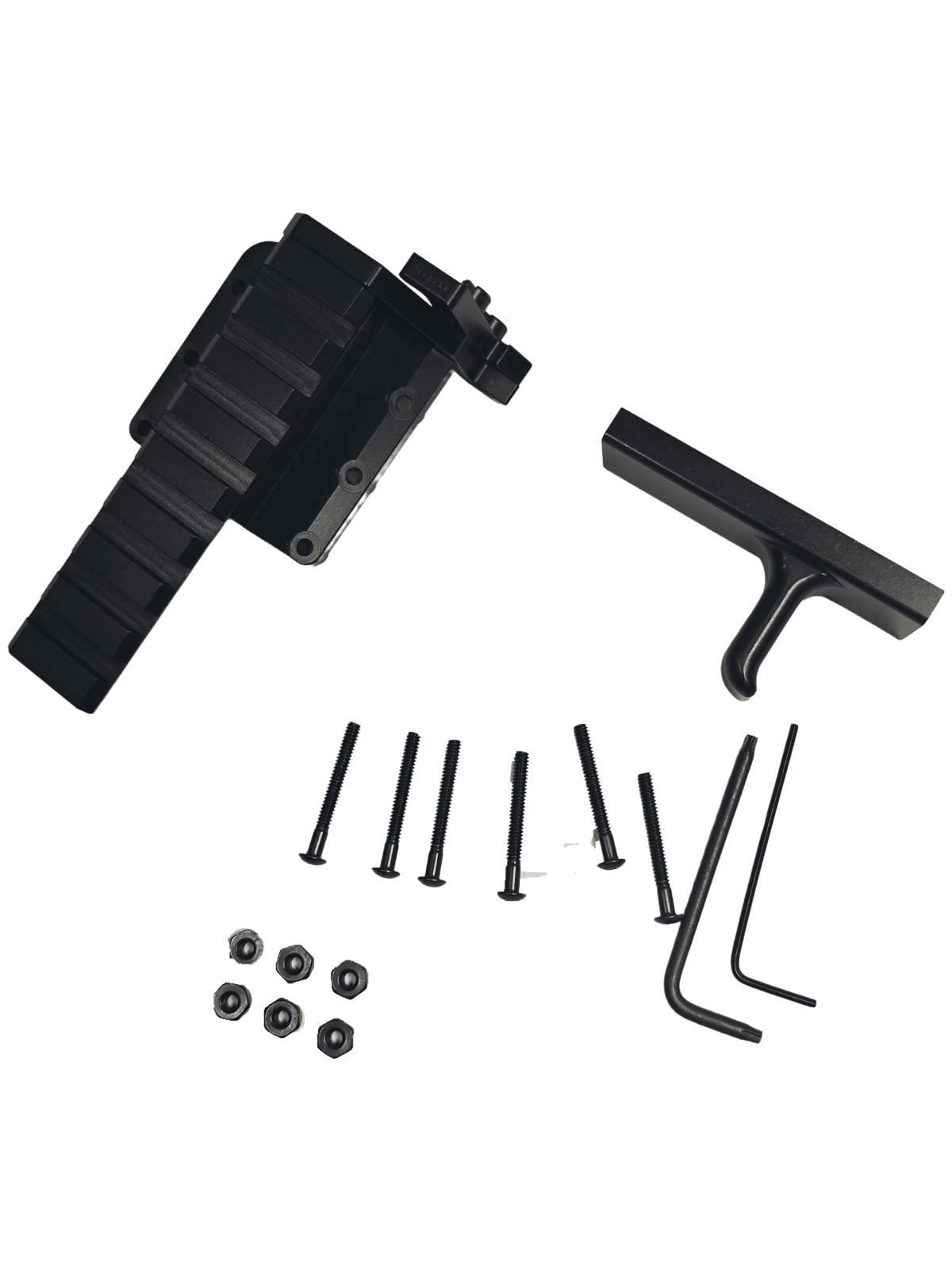 M*CARBO S&W FPC Extended Charging Handle & Pic Rail Mount product image