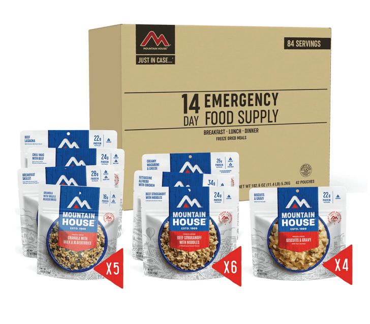 Mountain House 14-Day Emergency Food Supply