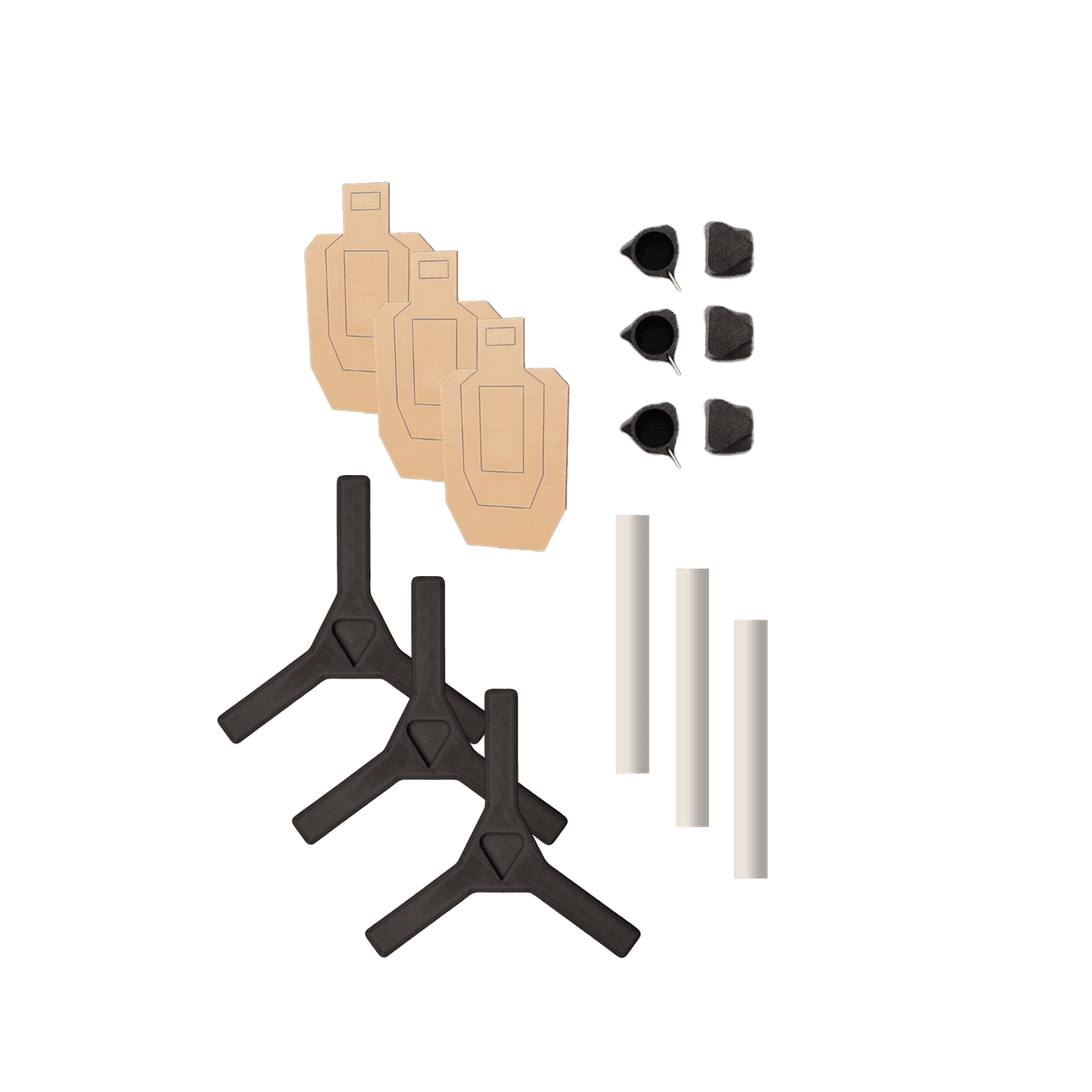Modular Target Systems Magnetic Scaled Dry Fire Targets (3-Pack)