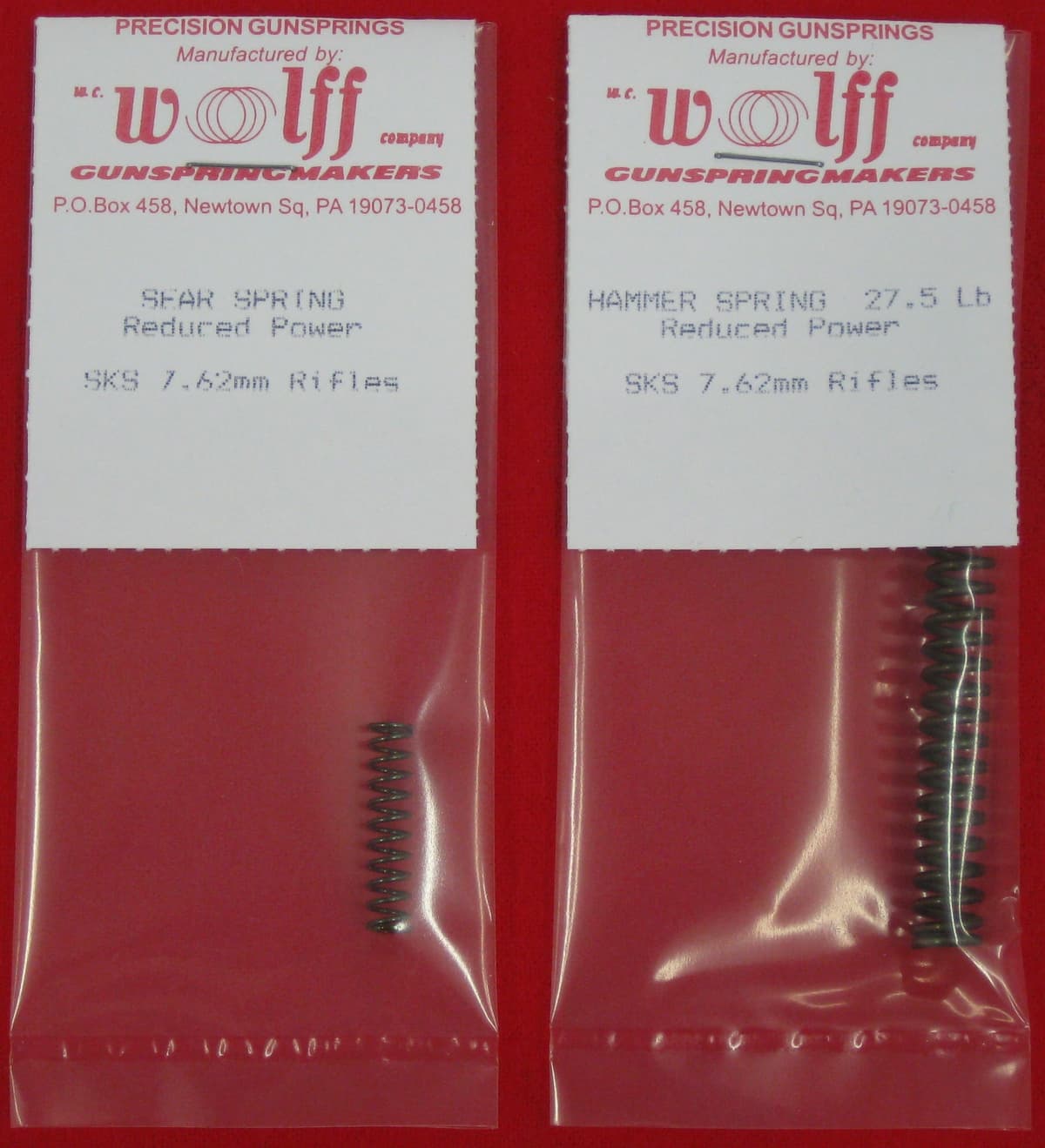 Murray's SKS Reduced-Power Hammer & Sear Spring Set (Wolff)