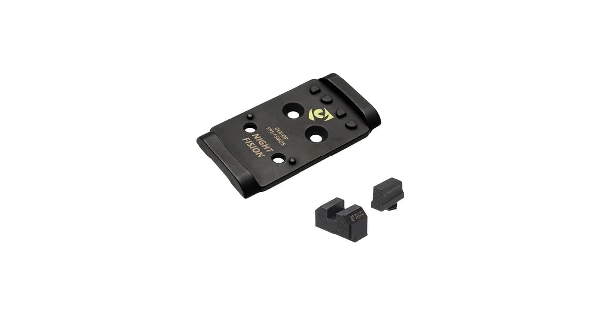 Night Fision Gen 6 Holosun EPS Plate + ORS Sights Combo