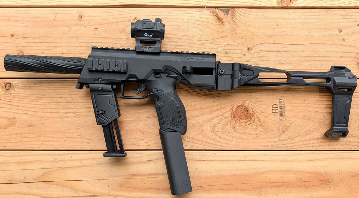 Peak Defense MTN2 TX22 Chassis & Folding Brace