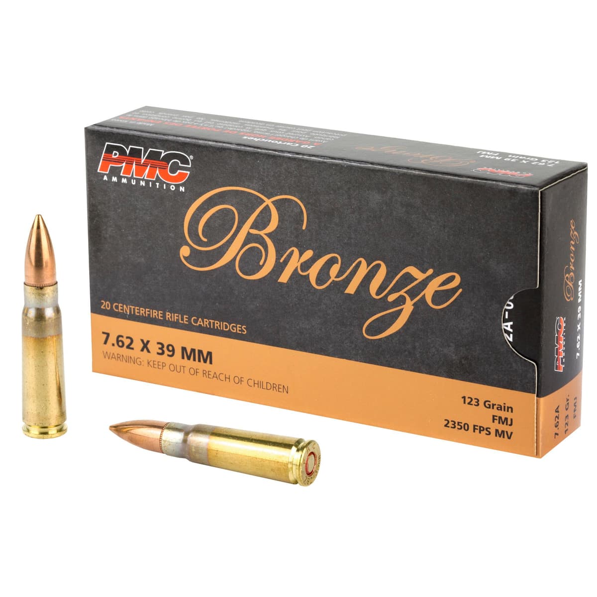 PMC Bronze 7.62x39mm 123gr FMJ