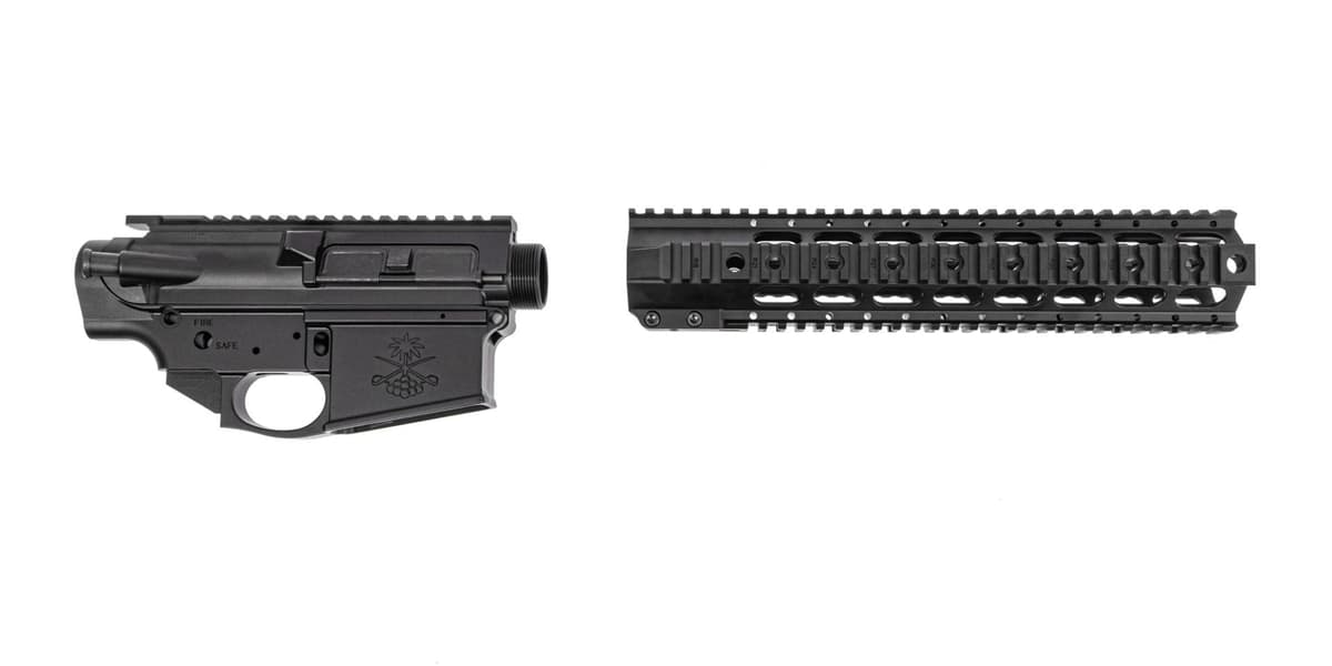 PSA Sabre-10 Builder Set (12.5" Quad Rail, Black) product image