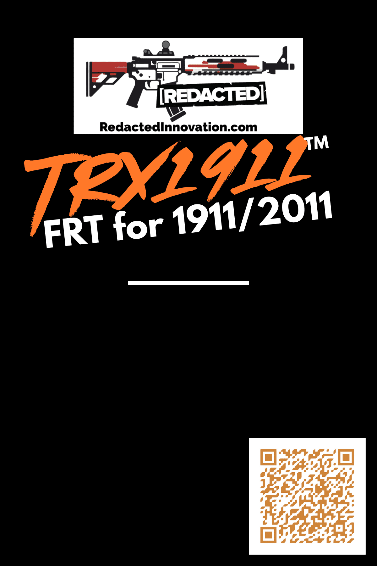 Redacted Industries TRX1911 FRT