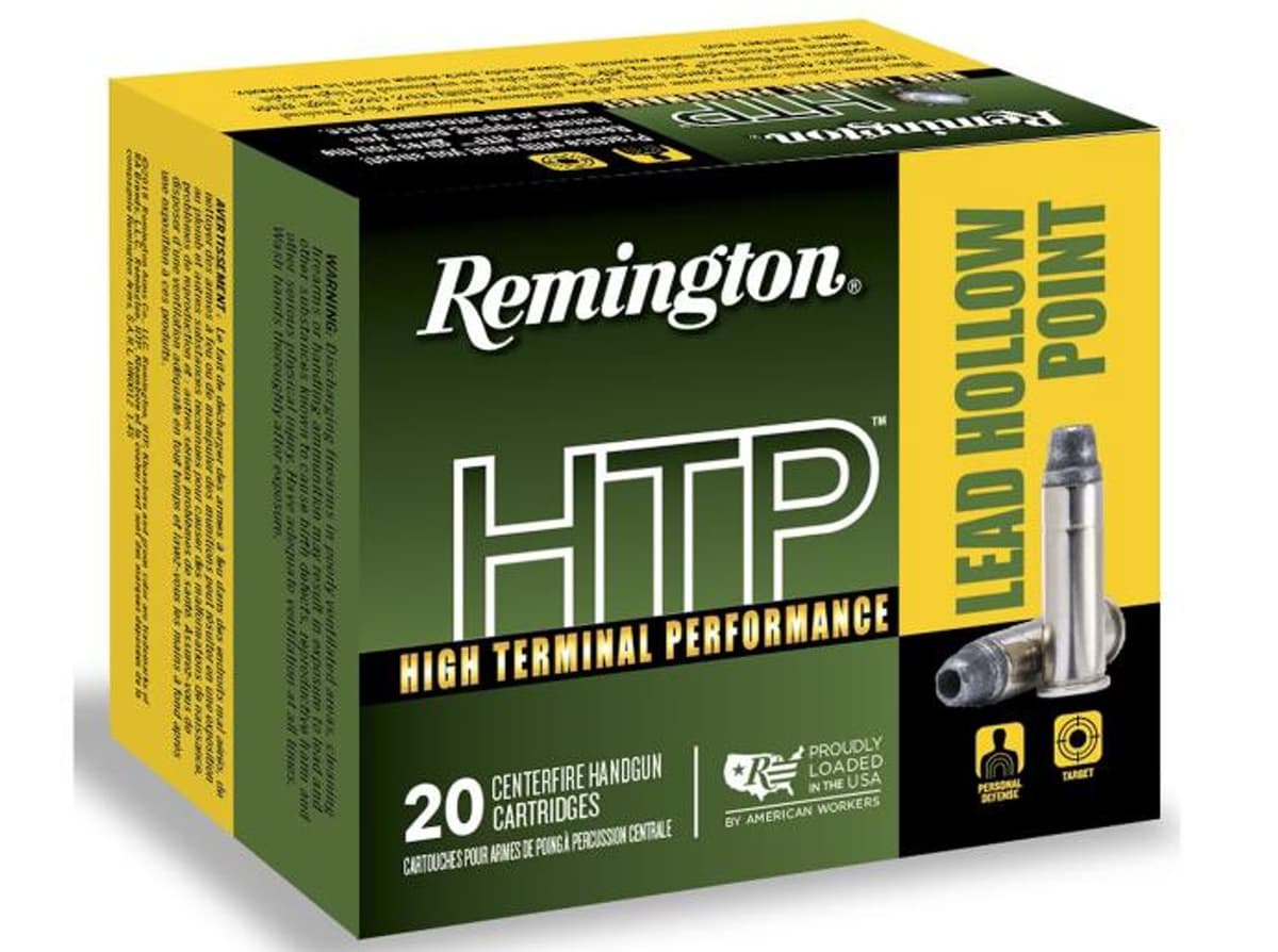 Remington HTP 38 Special +P 158gr Lead Hollow Point product image