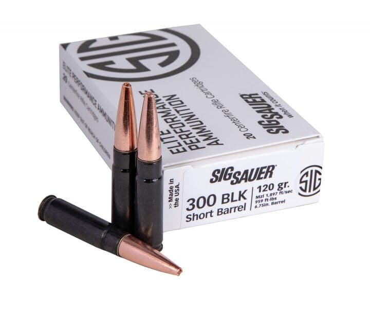 SIG Sauer 120gr Tactical Rifle SBR Solid Copper