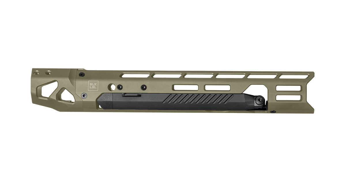 BLK LBL 14" Integrated Bipod Handguard for SIG CROSS Magnum (Moss Green)