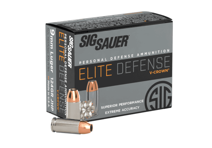SIG Sauer V-Crown 9mm 124gr JHP