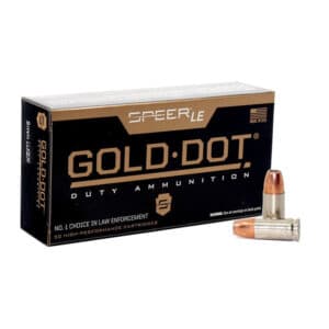 Speer Gold Dot 9mm 115gr JHP product image
