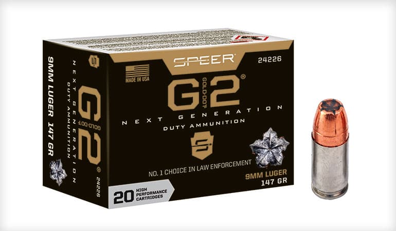 Speer Gold Dot 9mm 147gr JHP product image