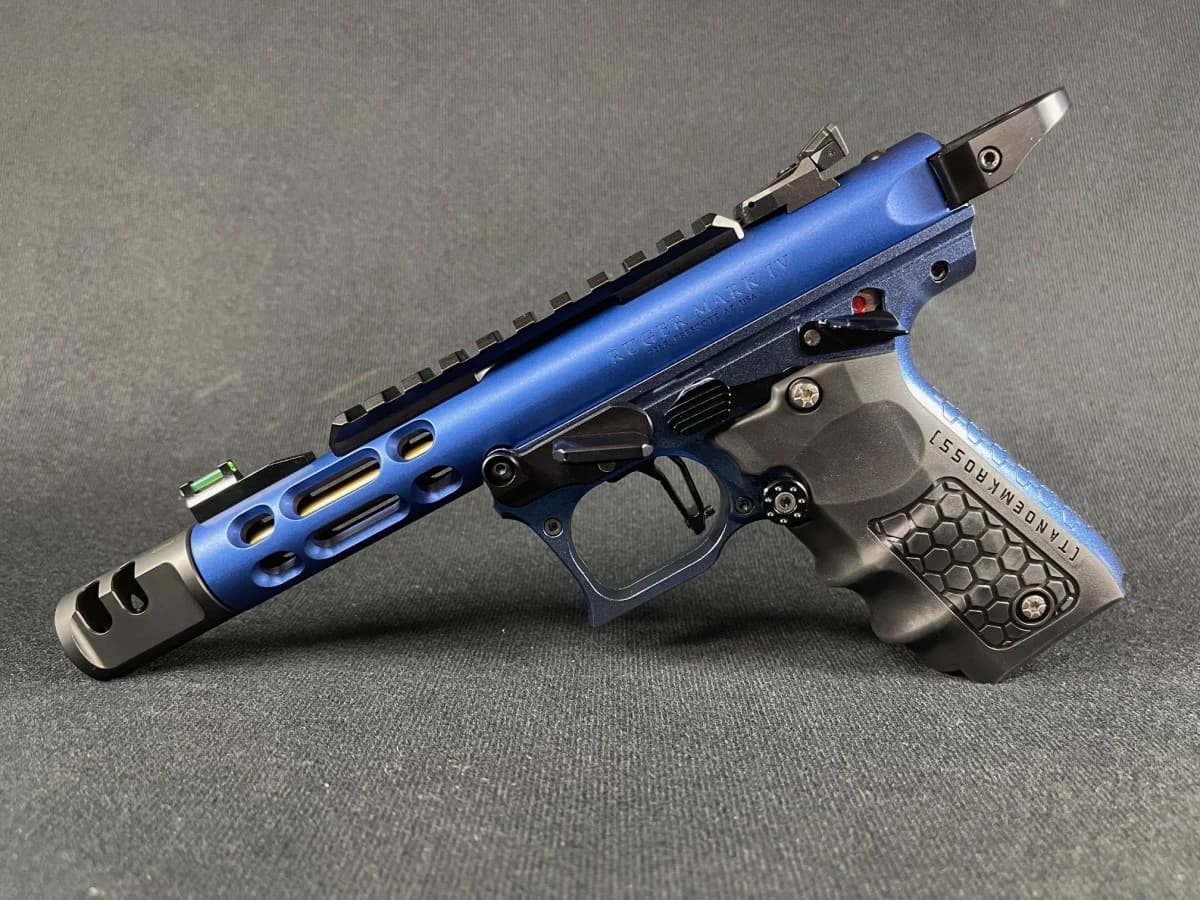 TANDEMKROSS TANDEMIZED Ruger Mark IV 22/45 Race Gun