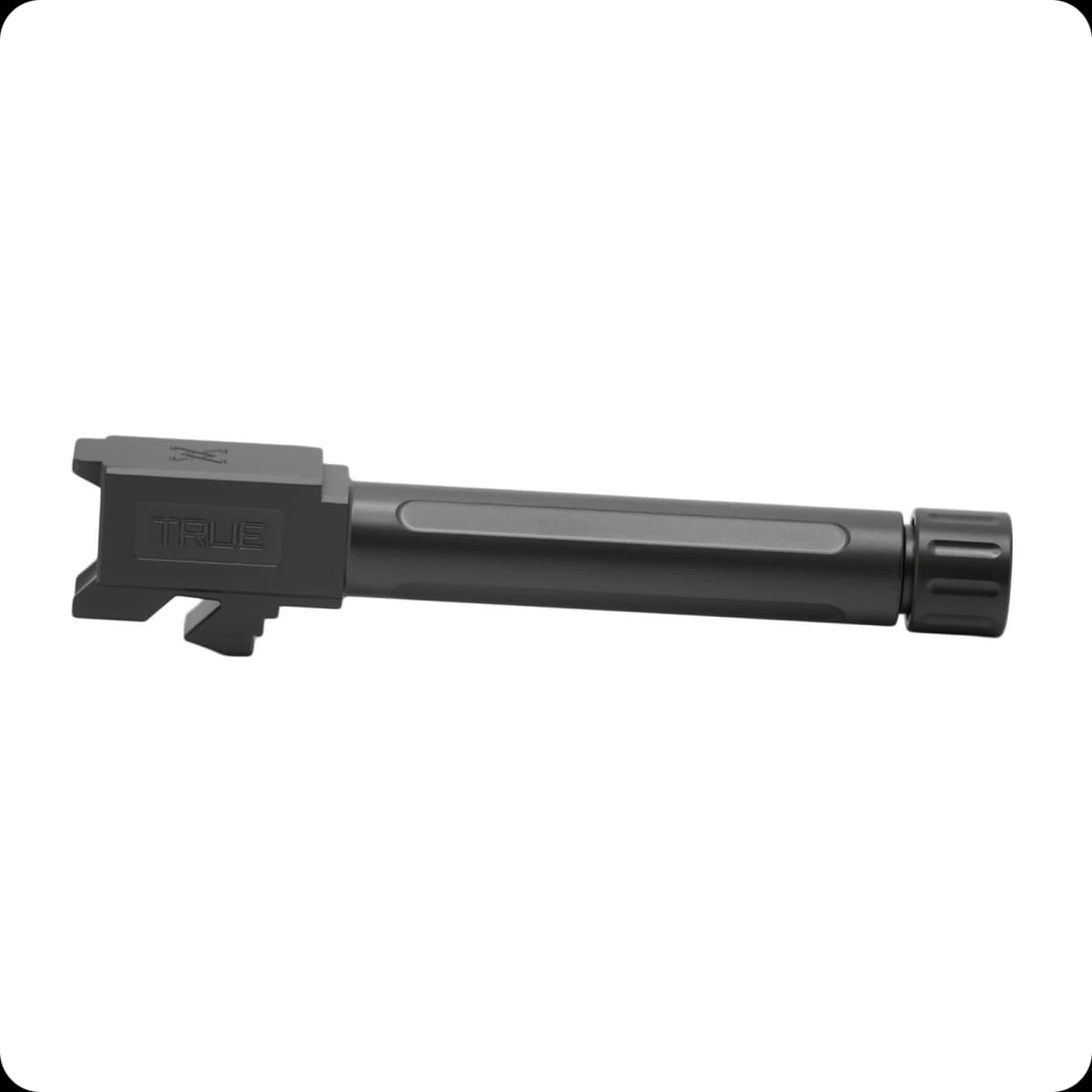 True Precision Threaded Barrel for Glock 19, 19X, and 45