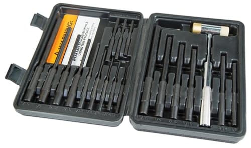Wheeler Master Roll Pin Punch Set