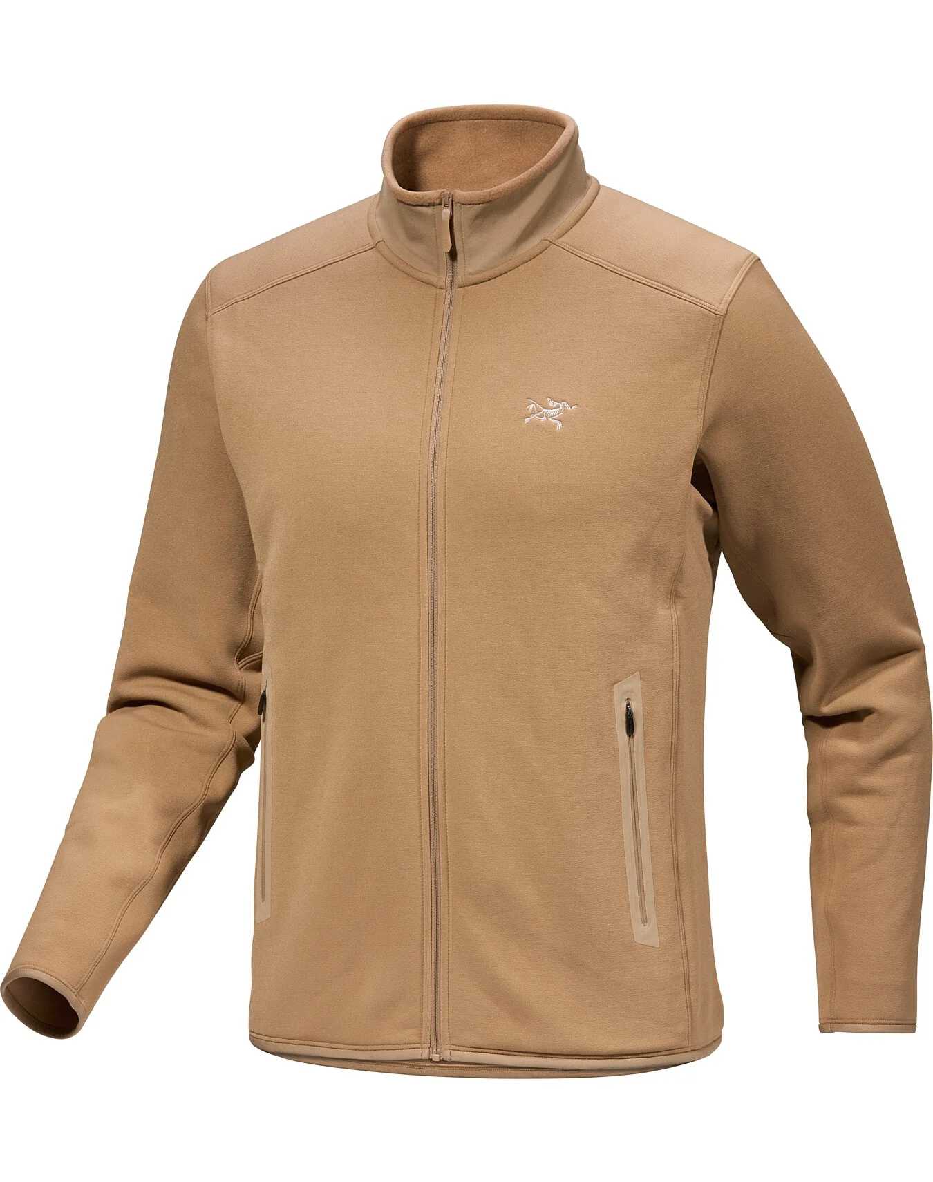 Arc'teryx Kyanite Lightweight Jacket fabric construction detail shown in lighter colorway