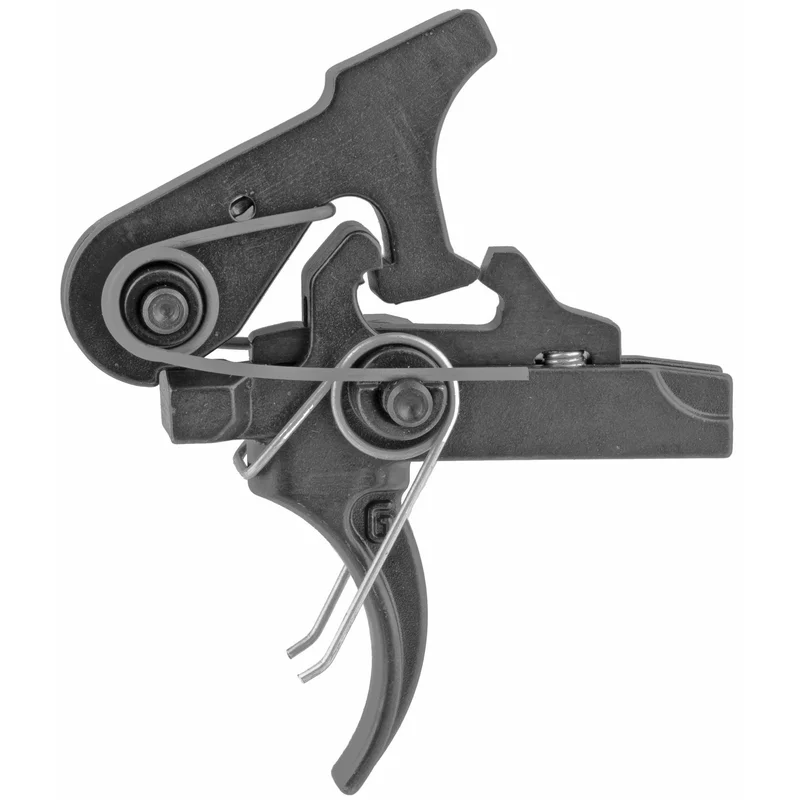 Geissele SSA-E two-stage AR-15 trigger, the most popular pairing for the Atrius G-Lever forced reset selector