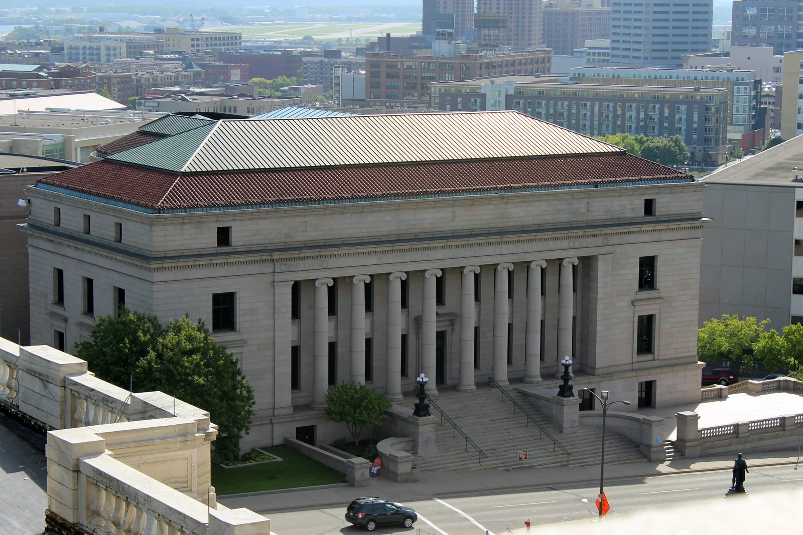 Minnesota Judicial Center, exterior view of the state courts building