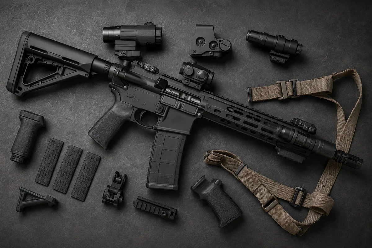 Complete AR-15 rifle, the core specified semiautomatic firearm category under Colorado SB25-003