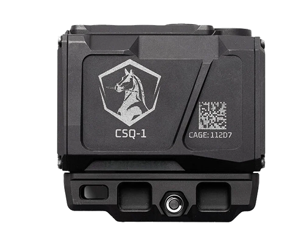 Colt CSQ-1 full-size square red dot with a large viewing window, dedicated night vision button, and multi-reticle system