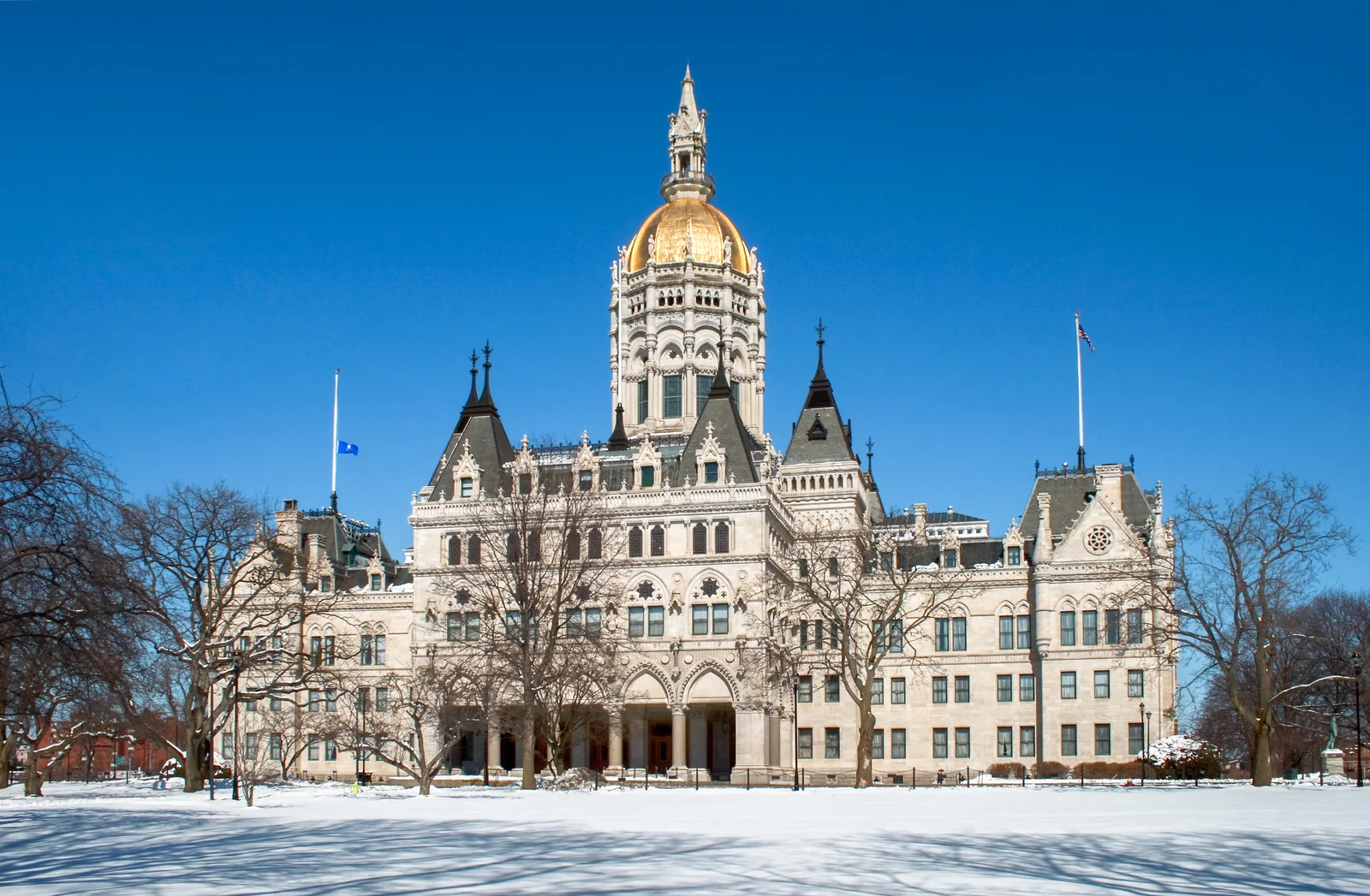 Connecticut State Capitol in Hartford where Public Act 26-41 was signed into law