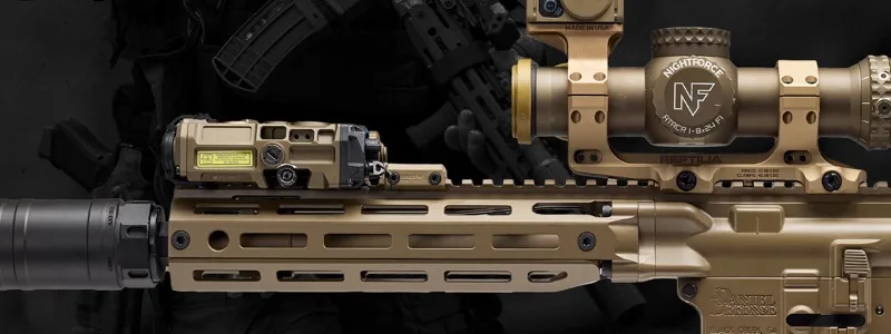 DD4 X1 with Nightforce optic and suppressor showing carbon fiber barrel