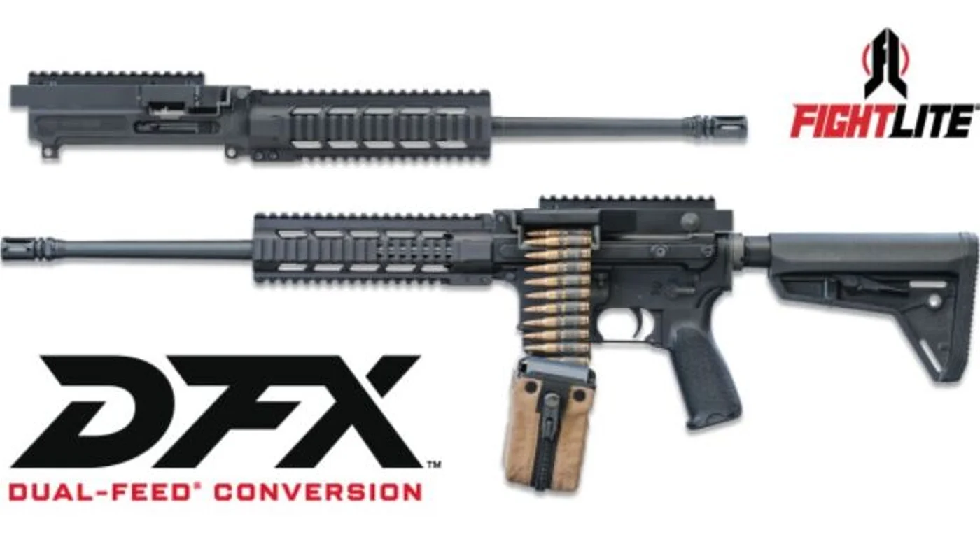 FightLite DFX Belt-Fed Upper at SHOT Show 2026