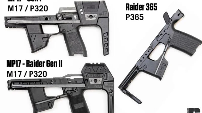 Flux Raider 365 with brace deployed