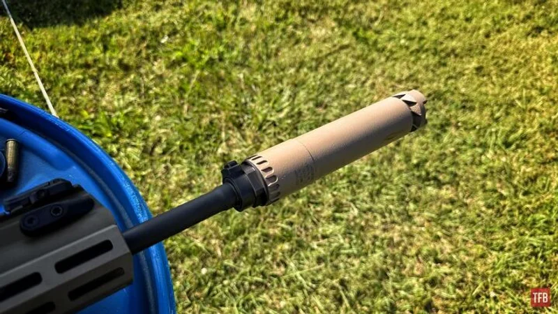 FN QD556 and QD762 suppressors designed for SCAR rifles