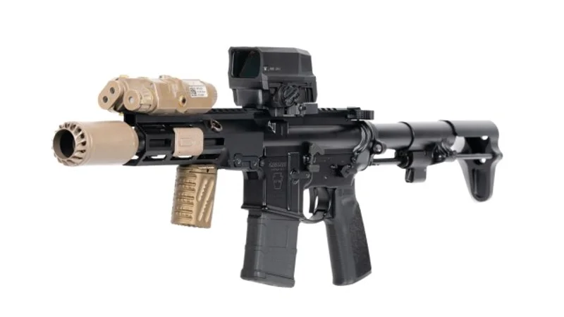 Geissele GFW ultra-compact rifle with dual telescoping stock