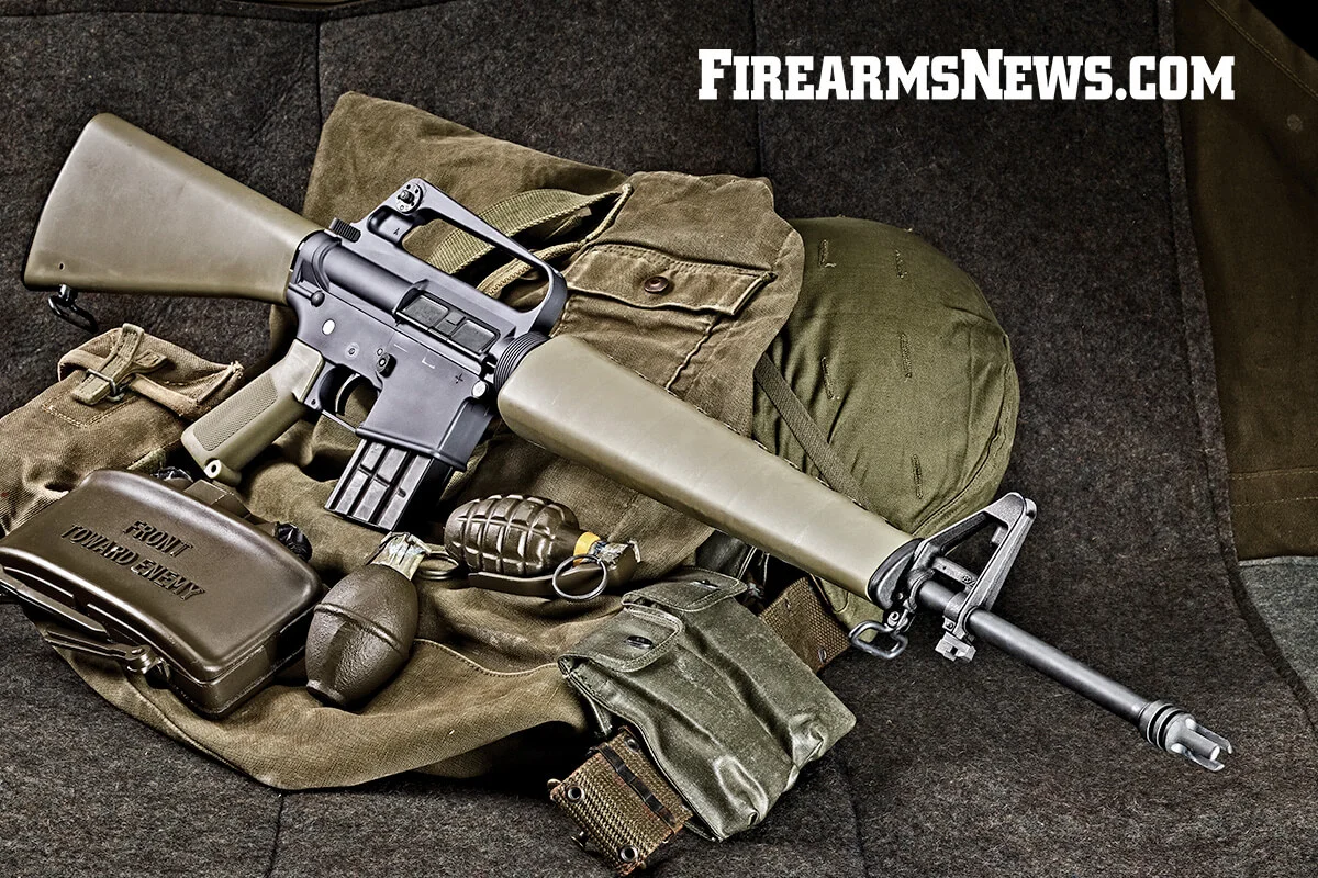 Vietnam-era Colt Model 606 prototype heavy-barrel M16 squad automatic weapon
