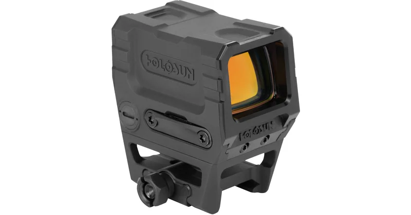 Holosun AEMS Core X2 enclosed emitter red dot product photo showing the sealed front lens and 4-post mount