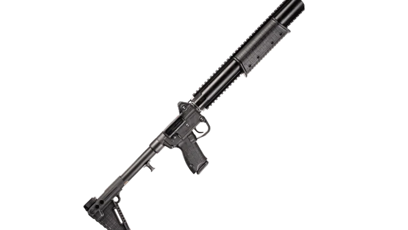 Kel-Tec SUB CQB integrally suppressed folding carbine