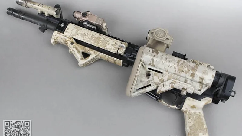Law Tactical GEN-S installed on AR-15 rifle