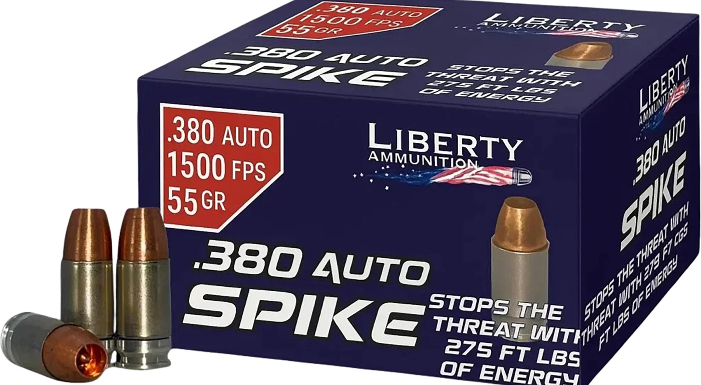 Liberty SPIKE 2.0: Brass-Cased 380 and 9mm at 1,500 fps
